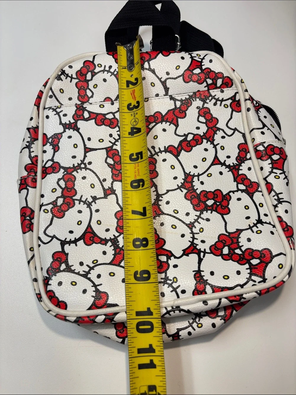 Sanrio Hello Kitty White and Red Patterned Women’s Backpack